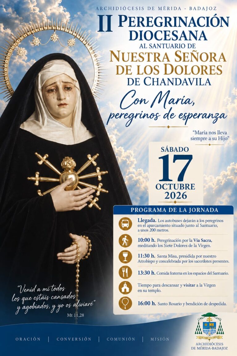 II peregrinación diocesana al Santuario de Nuestra Señora de los Dolores de Chandavila