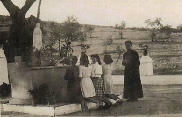 Castaño primera aparición - Santuario de Chandavila