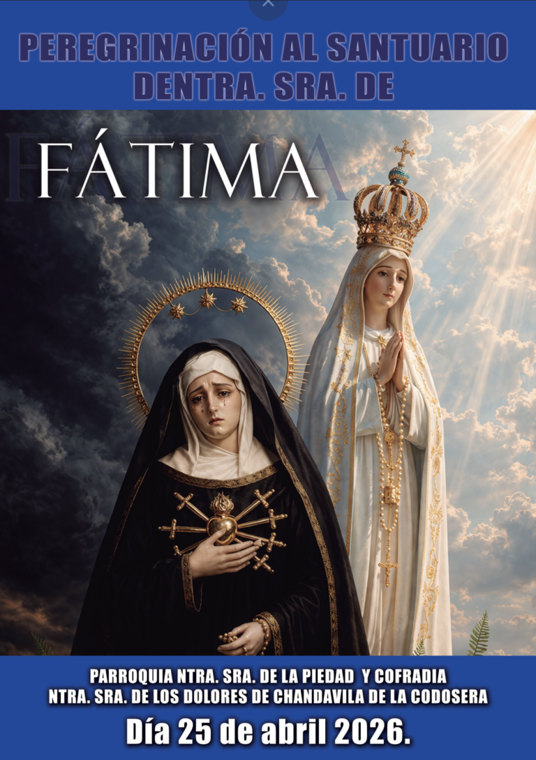 Peregrinación al Santuario de Ntra. Señora de Fátima