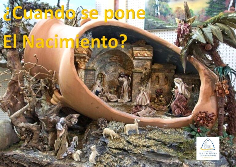 ¿Cuándo se pone el nacimiento de Navidad?