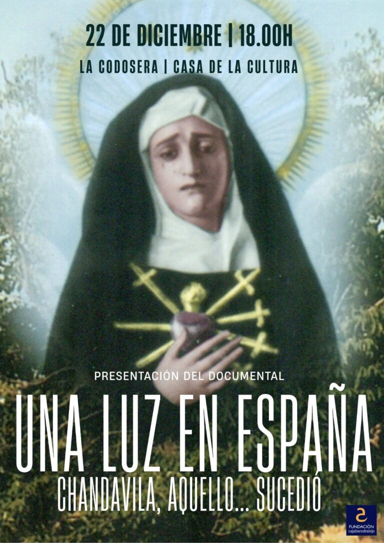 Presentación «Una luz en España Chandavila, aquello… sucedió» en la Codosera